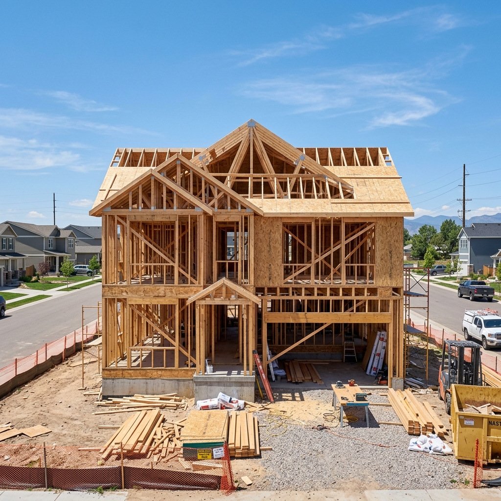 House under construction