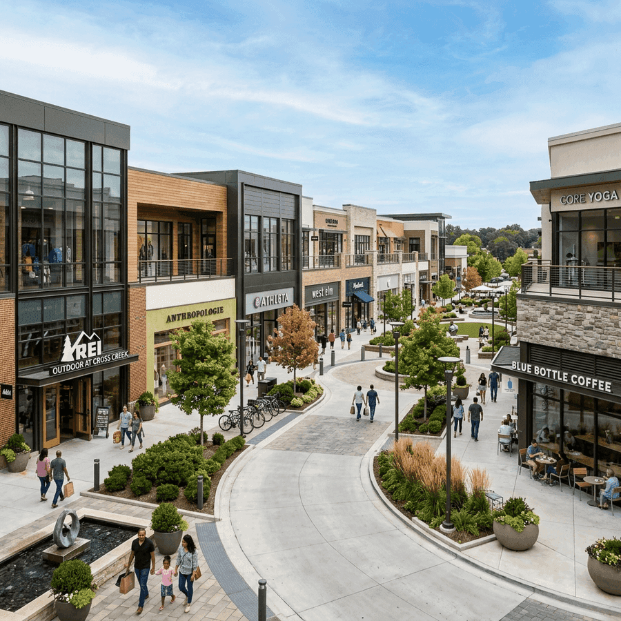 A commercial acquisition with a value-add plan